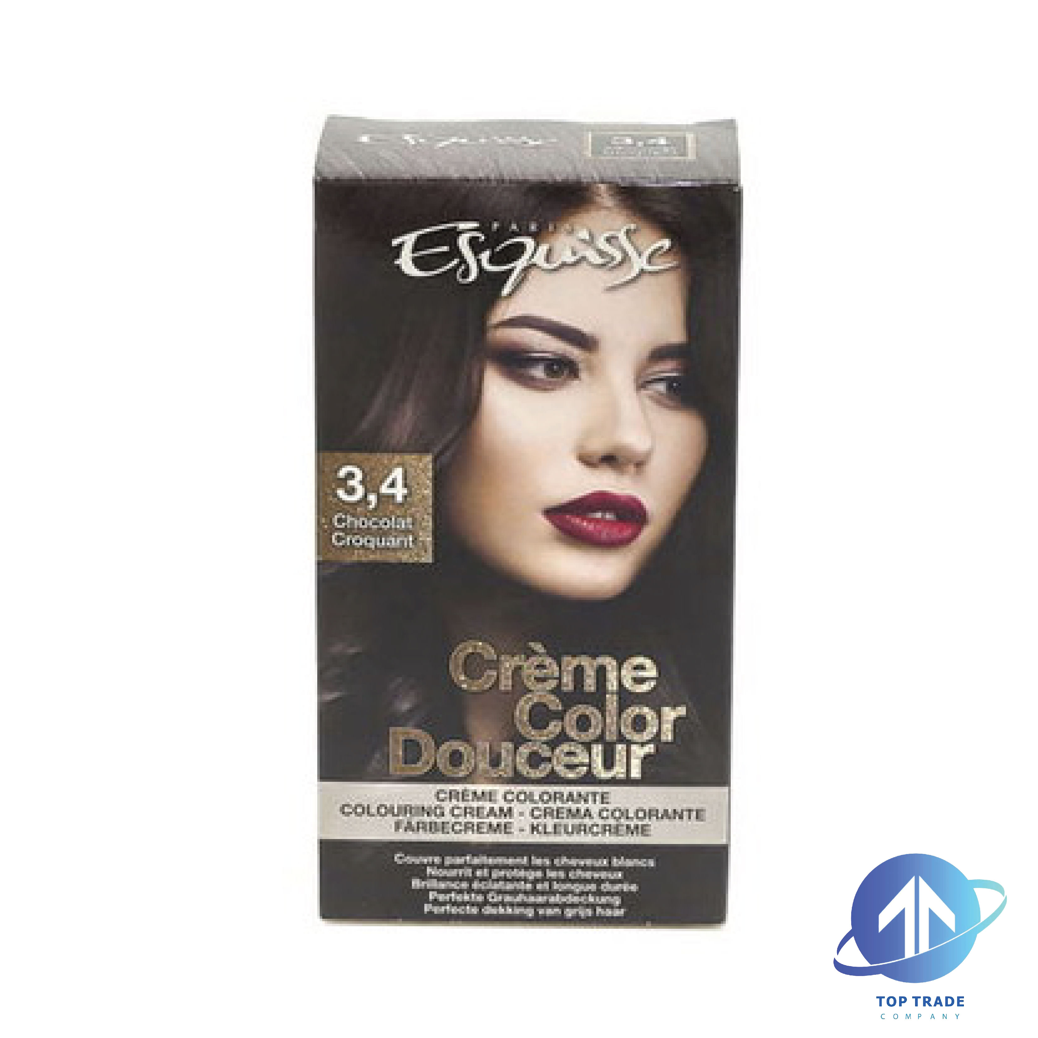 Esquisse permanent hair color 3.4 chocolate crisp